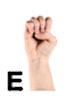 hand sign e