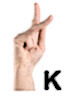 hand sign k