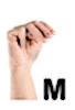 hand sign m